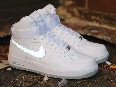 wmns air force white reflective